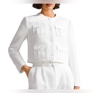 Ted Baker - Alera Cropped Boxy Cargo Jacket